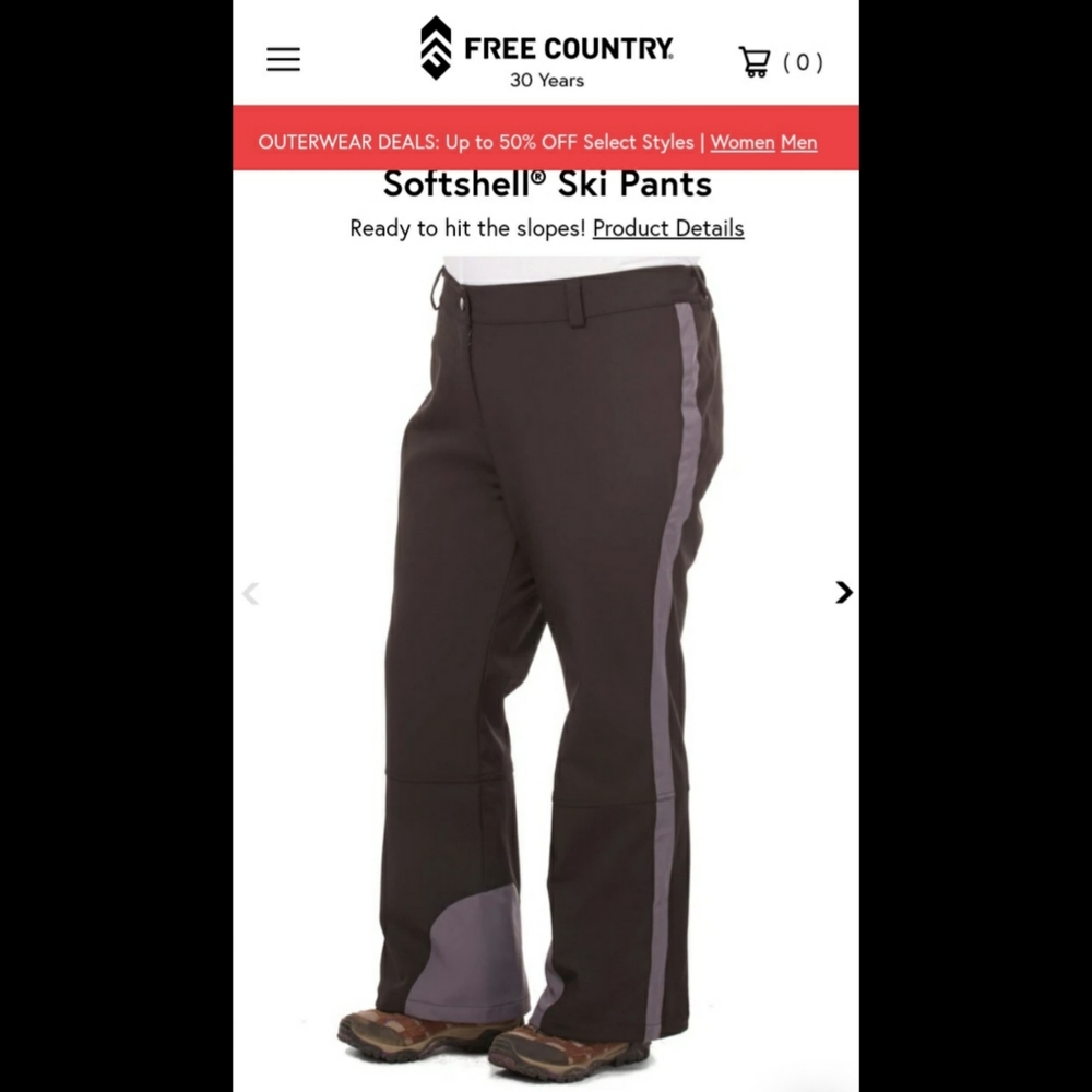 Free Country Ski Pants